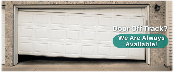 Garage Door Off Track In Garden City MI